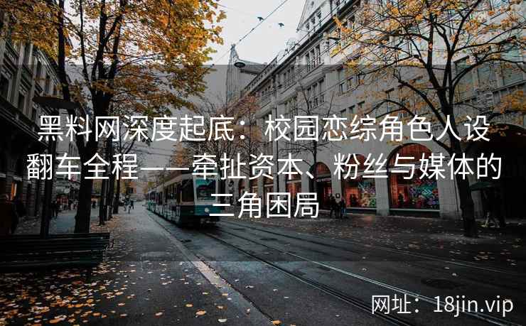 黑料网深度起底：校园恋综角色人设翻车全程——牵扯资本、粉丝与媒体的三角困局
